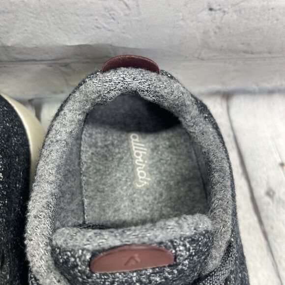 Allbirds Sneakers Men's Size 10 Tree Dashers Dark Grey Wool Runner Casual Shoes - Picture 11 of 14